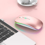 Беспроводная мышь  Bluetooth+ USB+Type-C для ноутбука MacBook ПК iPad
