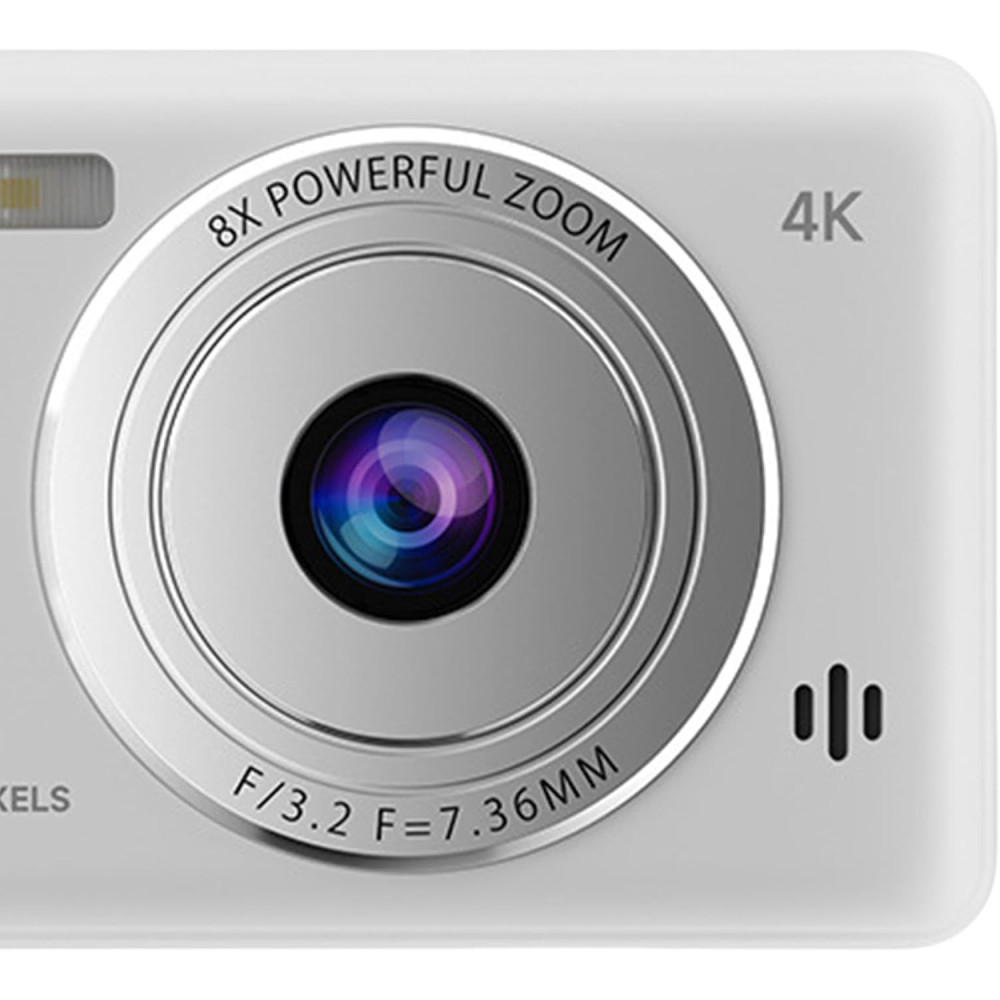 Цифровая ретро-камера 50 МП 4K Ultra HD, + картка 32 гб, фотоаппарат CCD, фотокамера