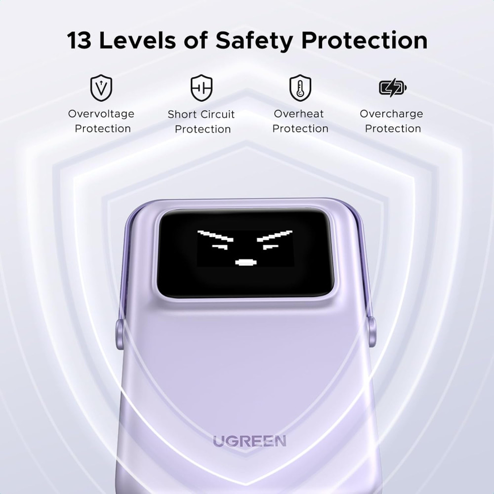Power Bank Повербанк магнитный 10000mAh UGREEN Uno MagSafe Power Bank 20W