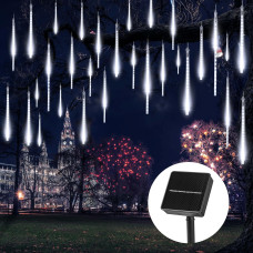 Солнечная LED гирлянда Метеоритный дождь 8 трубок по 30 см. длинна 8 м.