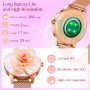 Розумний смарт-годинник, 1,27-дюйм, Bluetooth-дзвінки, для Android iOS +2 ремінця