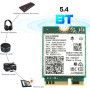 Wi-Fi модуль Intel Wi-Fi 7 BE200 M.2 802.11be Bluetooth 5.4