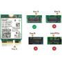 Wi-Fi модуль Intel Wi-Fi 7 BE200 M.2 802.11be Bluetooth 5.4