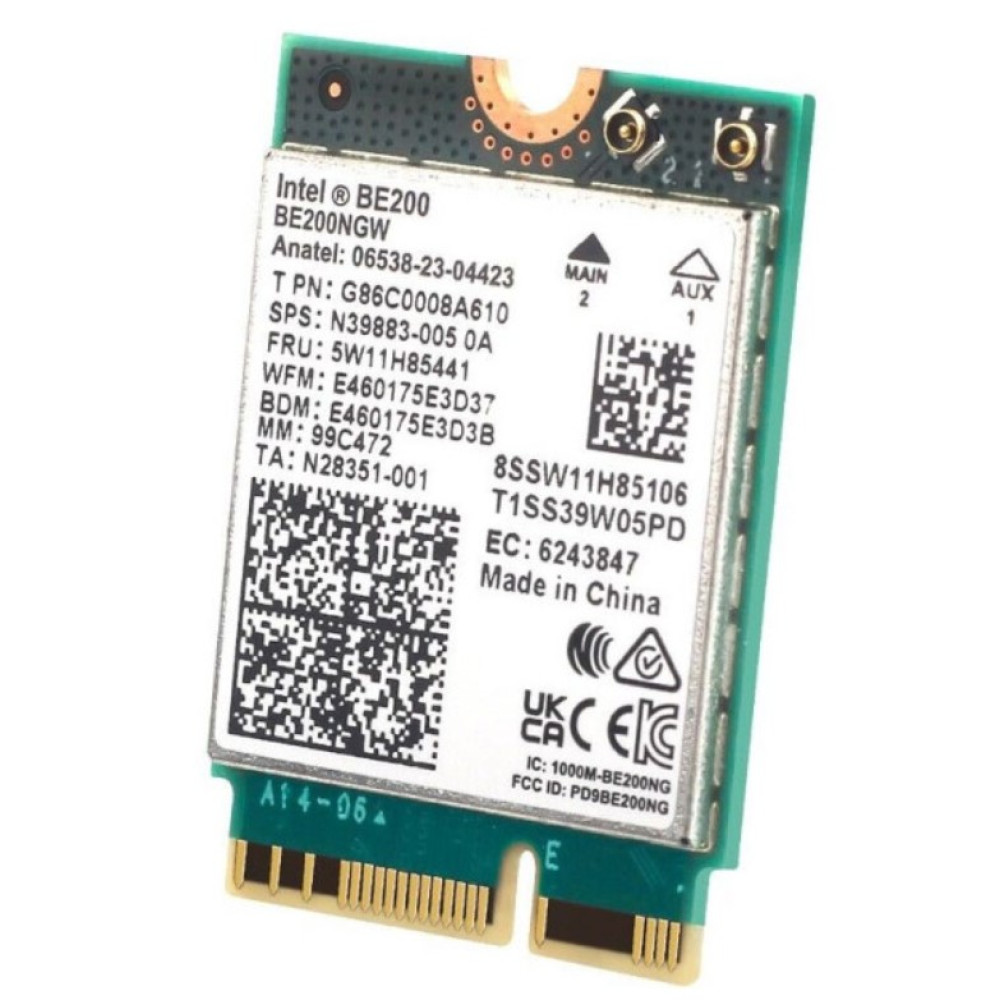 Wi-Fi модуль Intel Wi-Fi 7 BE200 M.2 802.11be Bluetooth 5.4