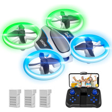 Мини-дрон с HD-камерой 720P, RC квадрокоптер AVIALOGIC с LED подсветкой