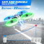 Мини-дрон с HD-камерой 720P, RC квадрокоптер AVIALOGIC с LED подсветкой