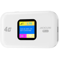 Портативный 4G WiFi-роутер JICICUXI с SIM-картой, 150 Мбит/с, 2100 мА·ч