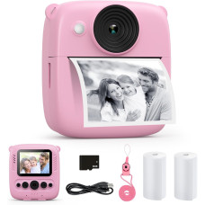 Детская фото камера моментальной печати фотоаппарат CalineGam Kids Camera