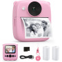 Детская фото камера моментальной печати фотоаппарат CalineGam Kids Camera