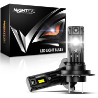 Світлодіодна лампа NIGHTEYE H7 для фар, 22000LM, 80W (набір 2 шт.)