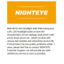 Светодиодная лампа NIGHTEYE H7 для фар, 22000LM, 80W (набор 2 шт.)