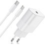 Зарядное устройство Cionum 20W USB-C Fast Charge с кабелем Lightning 2 м