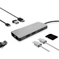 Док-станція UH1400P – Kensington, 8-в-1, 85W Power Delivery, 4K HDMI
