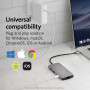 Док-станція UH1400P – Kensington, 8-в-1, 85W Power Delivery, 4K HDMI