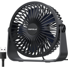 Настольный вентилятор TriPole USB  5.5", 3 скорости