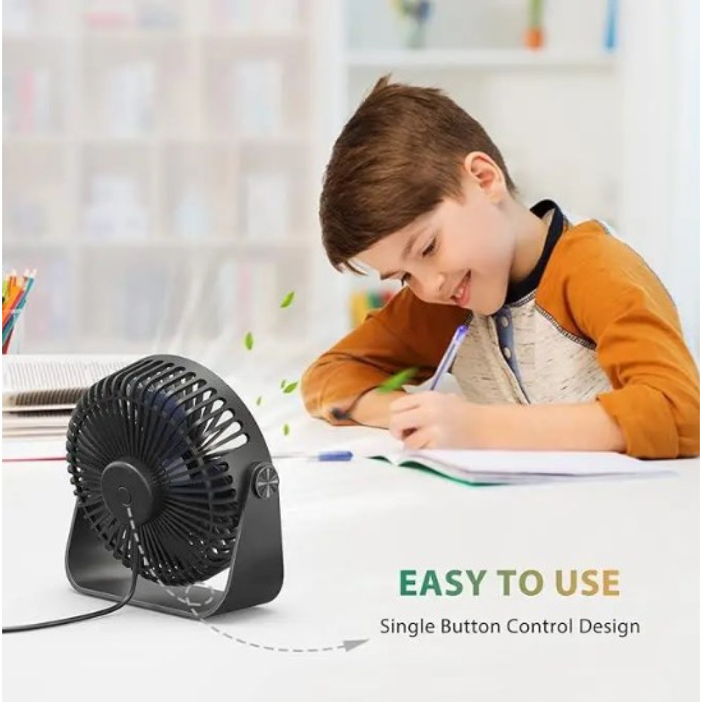 Настольный вентилятор TriPole USB  5.5", 3 скорости