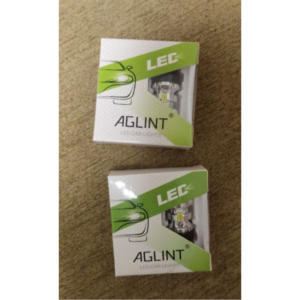 Лампы для авто AGLINT T20 W21W LED  CANBUS 6500K , 2 шт.