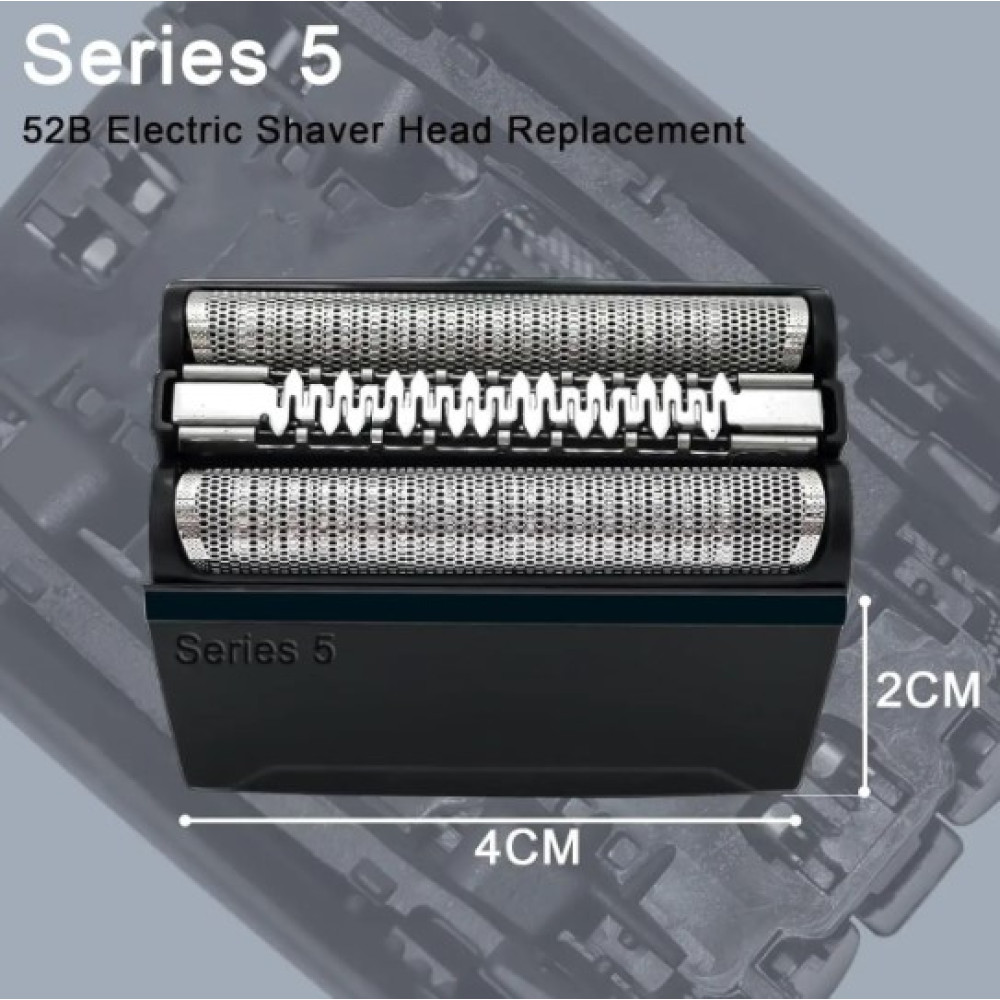 Набор сменных насадок для электробритвы Braun Series 5 Tucus (модель 52B) 2 шт.