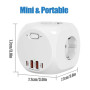 Сетевой фильтр Cube Power Strip USB ZN-OG4A-T