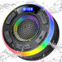 Портативна Bluetooth-колонка для душу PRSCFUM S3 з LED-підсвіткою 
