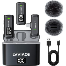 Беспроводной микрофон LVVIACE Lavalier с USB Type-C