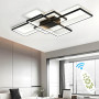Потолочный светильник ASJK LED, 60 Вт, чёрный, 80 см