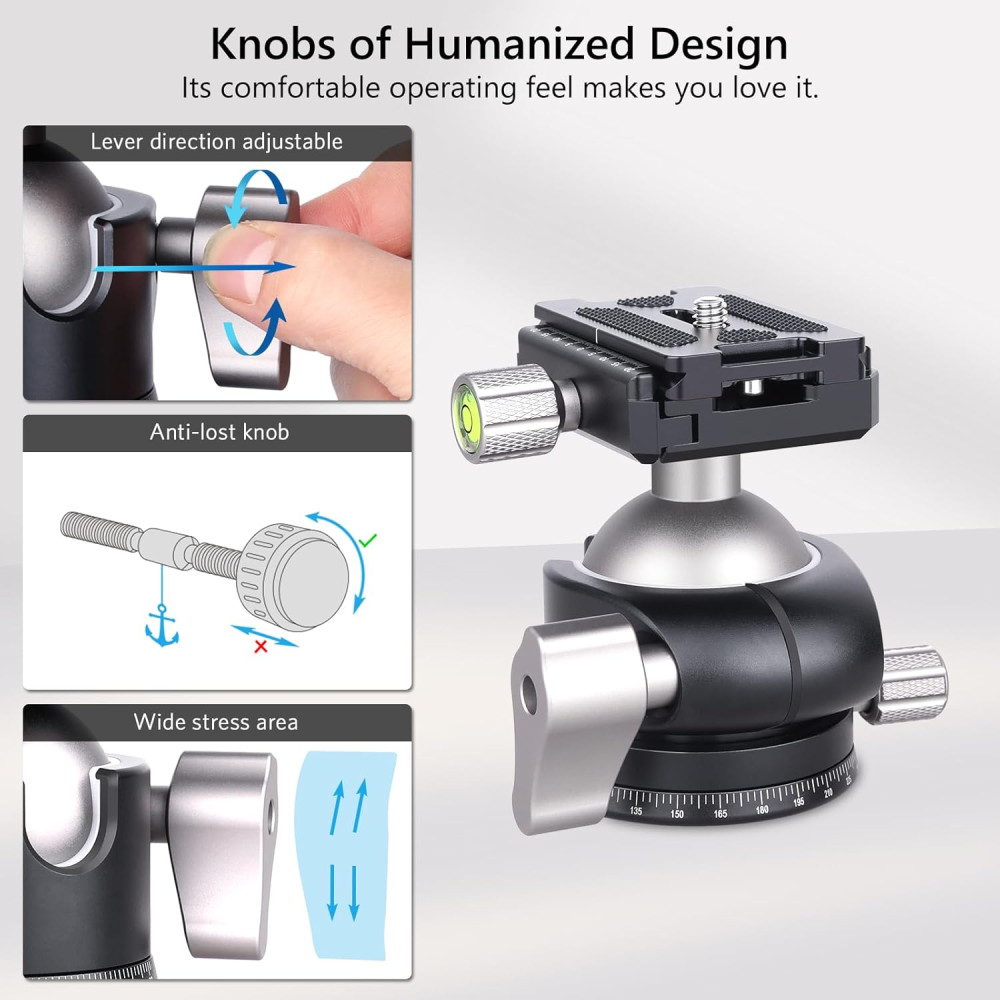 Штативная головка ARTCISE Heavy Duty Ball Head 46 мм  ( не комплект)