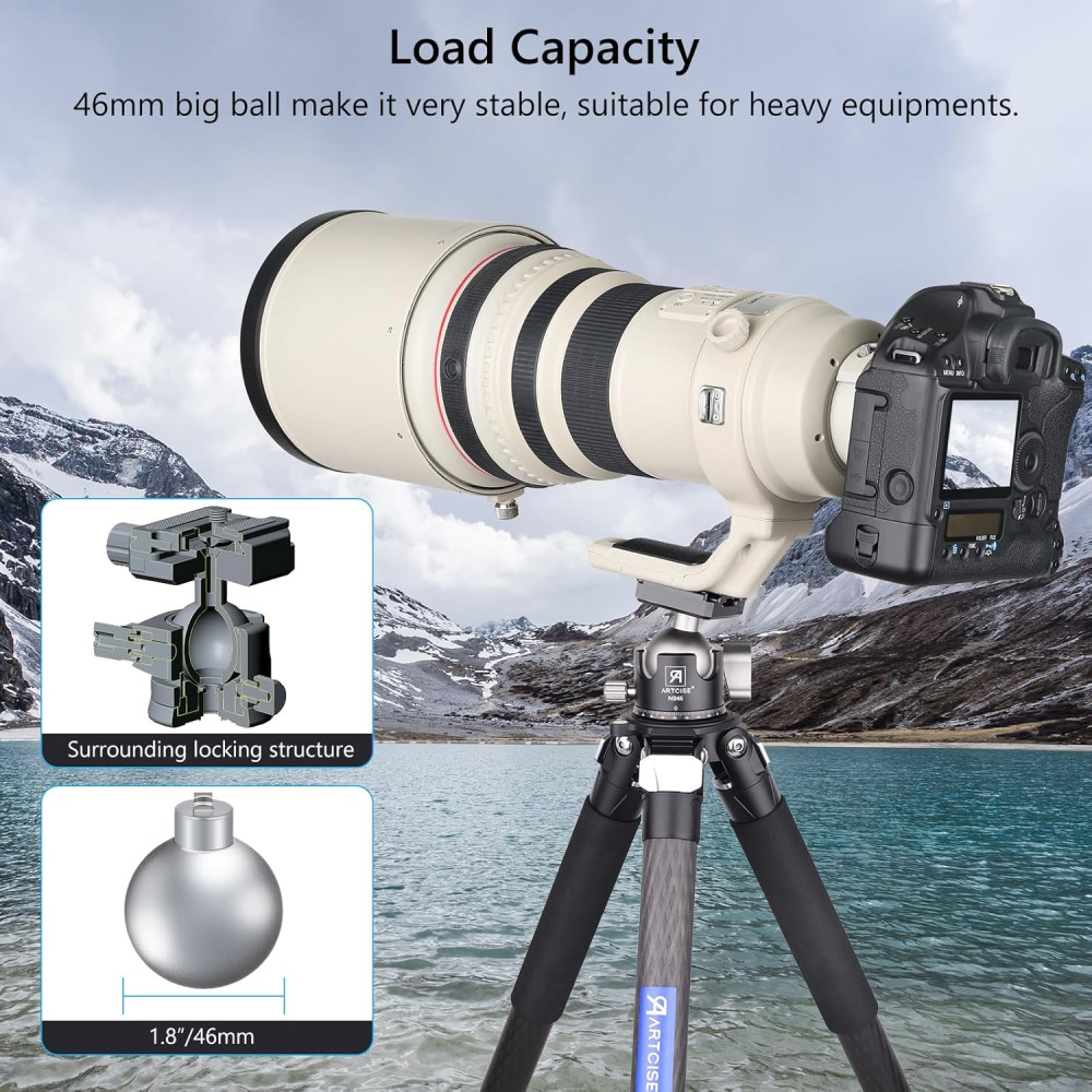 Штативная головка ARTCISE Heavy Duty Ball Head 46 мм  ( не комплект)