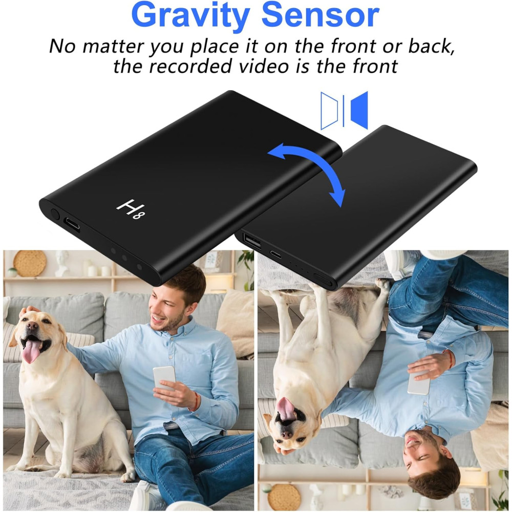 Скрытая мини камера TANGMI 1080P HD, Wi-Fi камера з Powerbank 5000 мАч