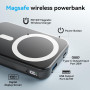 Портативное зарядное устройство Power Bank 12000mAh с поддержкой MagSafe