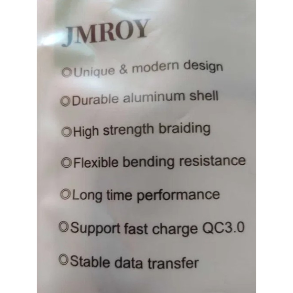 Кабель для зарядки JMROY Micro USB [2 м + 1 м]