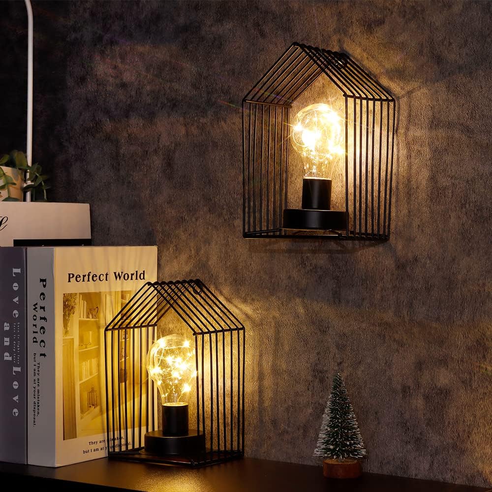 Настенный беспроводной светильник JHY DESIGN, набор из 2 штук