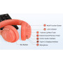Bluetooth наушники BERIBES Over Ear (оранжево-красные)