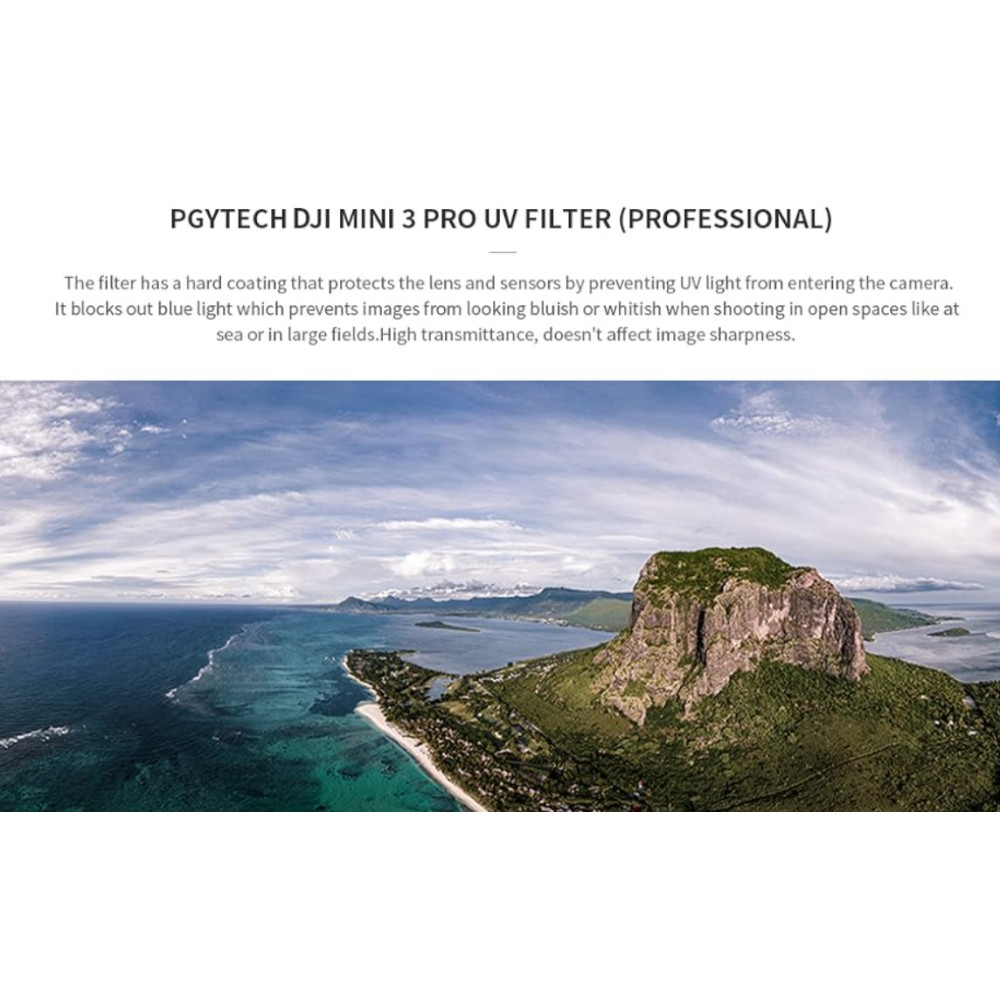 Фільтр UV PGYTECH (Professional) для DJI Mini 3 Pro