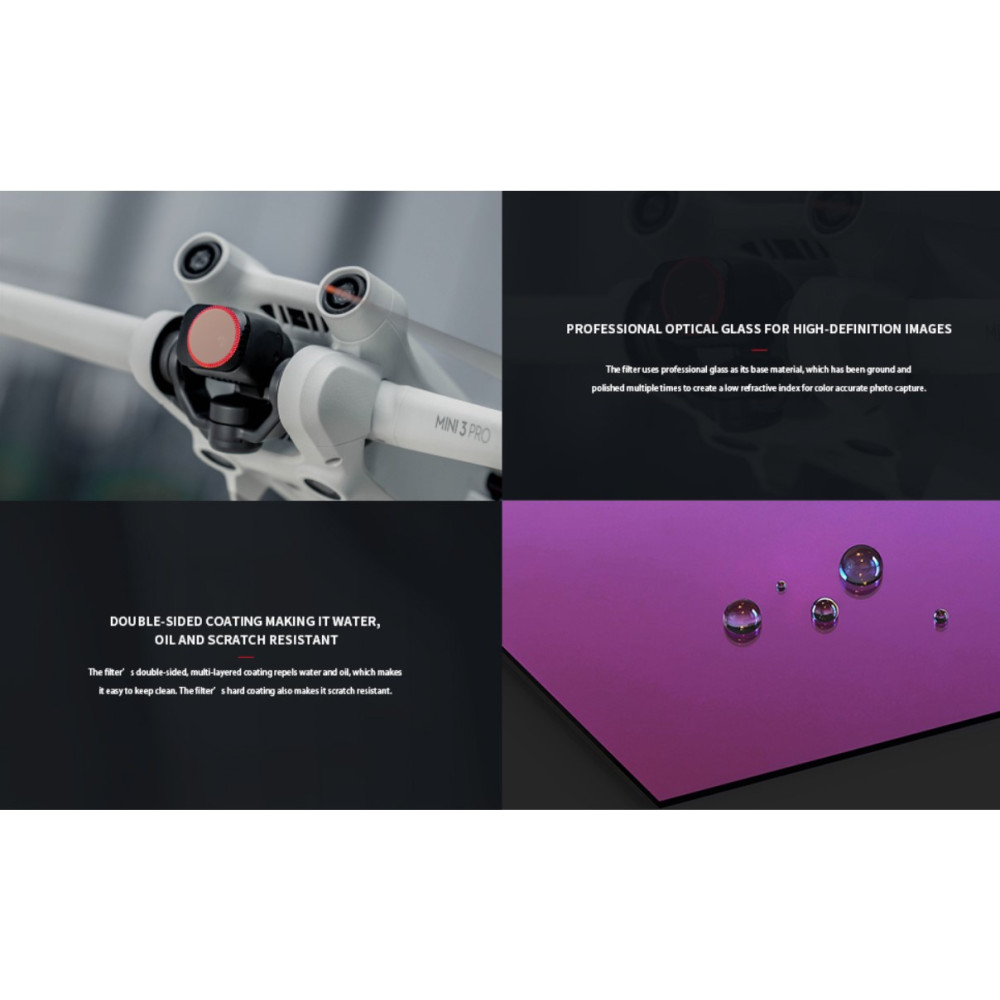 Фільтр UV PGYTECH (Professional) для DJI Mini 3 Pro