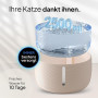 Автоматична поїлка для котів Pretty Paw KatzenOase Pro, 2.5 л, з LED-підсвіткою