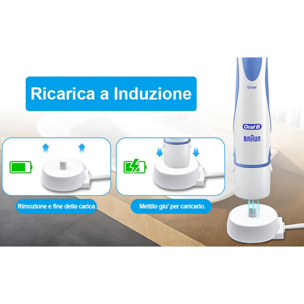 Зарядний пристрій для електричної зубної щітки Oral B (модель 3757)