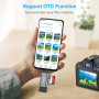 Картридер Beikell с двойным интерфейсом USB 3.0/USB-C