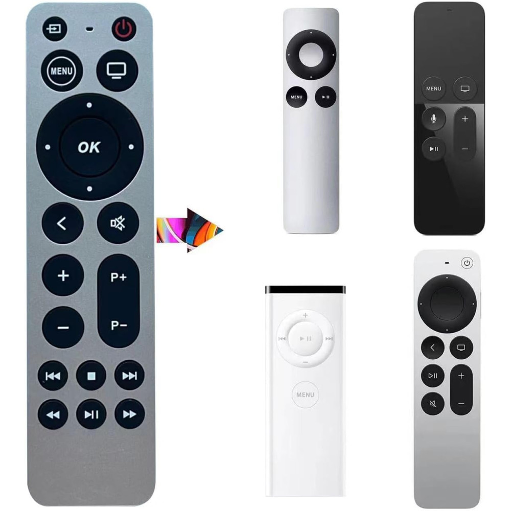 Универсальный пульт для Apple TV поколений 1–4, Apple TV 4K/HD