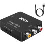 Конвертер ABLEWE RCA в HDMI – AV до HDMI 1080P, для телевізора, ПК