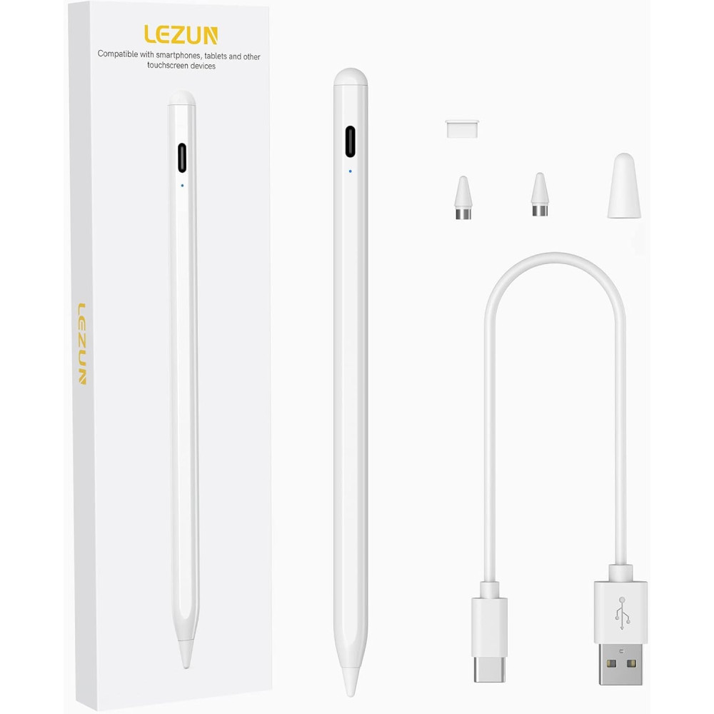 Сенсорний стилус LEZUN 1.5 мм – сумісний з iPad, iPhone, Android-пристроями