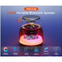 Портативна Bluetooth колонка PRSCFUM DZ-018 з підсвіткою