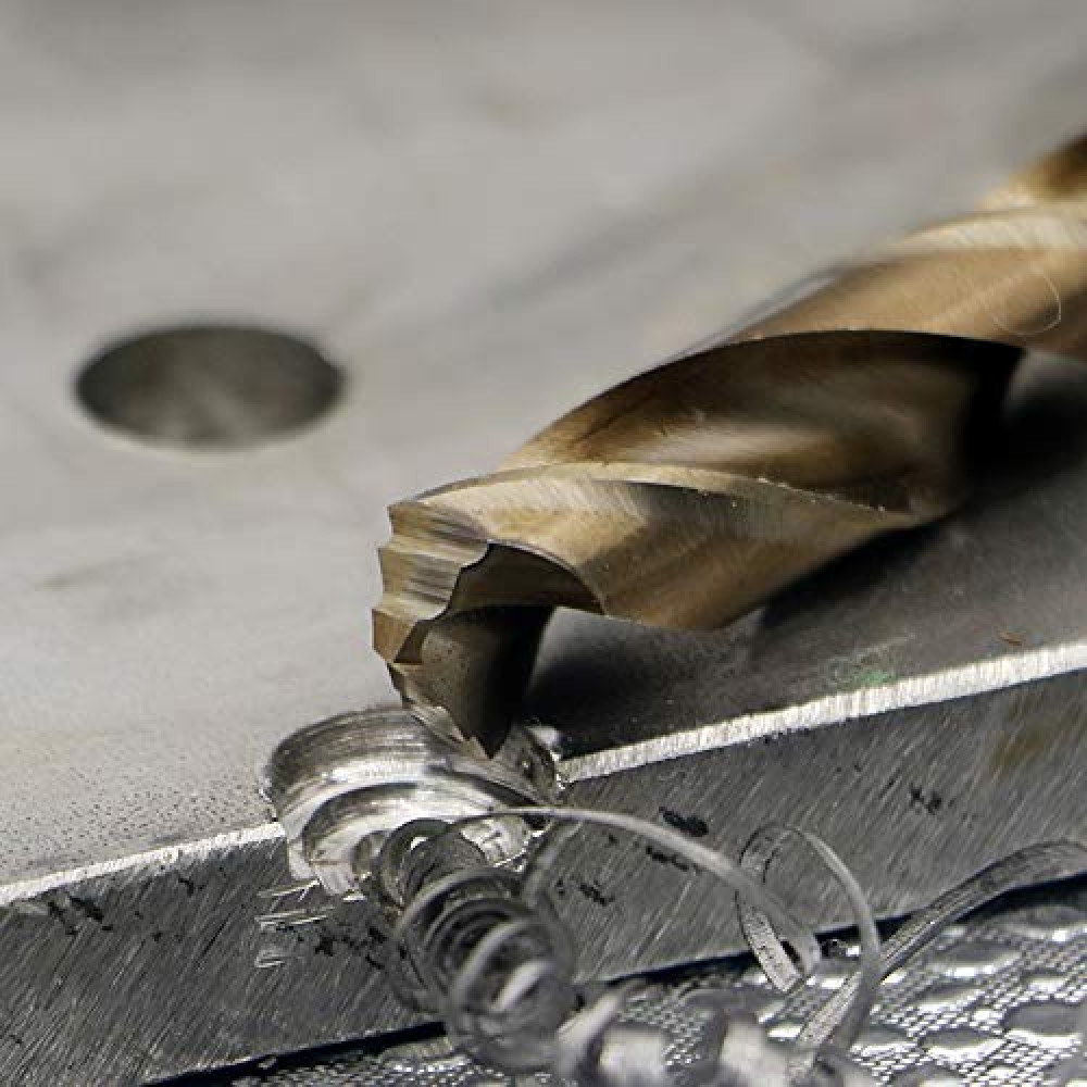 Набір свердел STROTON M42 8% Cobalt для металу (1–10 мм, 19 шт.)
