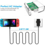 Зарядний пристрій innoAura для NS Switch / Switch OLED / Switch Lite (1 шт., чорний)