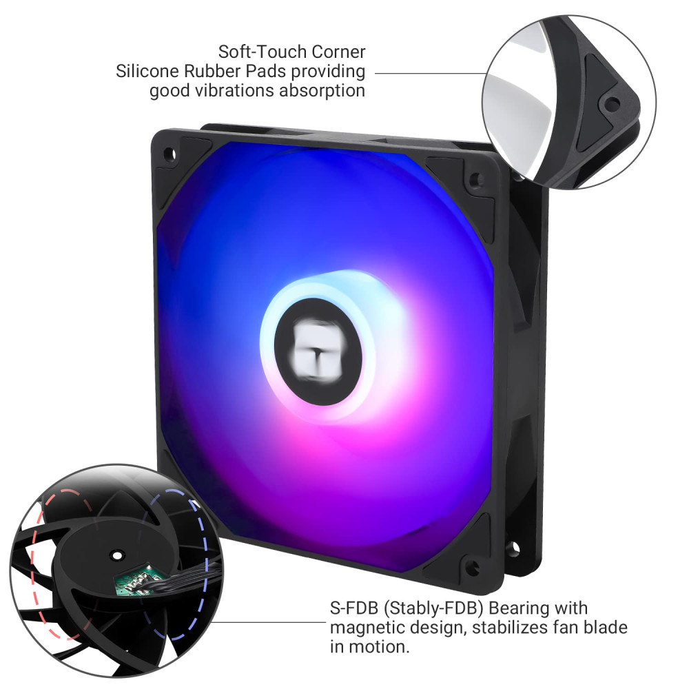 Термовентилятор Thermalright TL-C12C-S 120 мм ARGB
