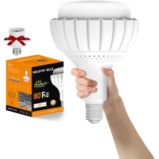 Светодиодная лампа ESOP LED Bulb 100 Вт E40 с адаптером E27, 13000 Лм, 6500K