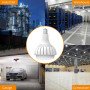 Светодиодная лампа ESOP LED Bulb 100 Вт E40 с адаптером E27, 13000 Лм, 6500K
