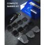 Машинка для стрижки волос GLAKER K11S, беспроводная, с 11 насадками (чёрная)