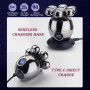 Бритва для головы EYEPICK 7D, водонепроницаемая электробритва для сухого и влажного бритья