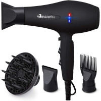 Фен для волосся з іонізацією Basuwell Hair Dryer Professional 2100W